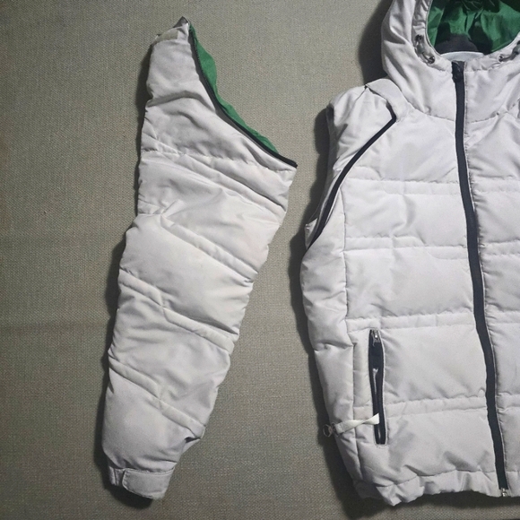 K2 Perimeter Women's Snowboarding Softshell Jacket Size Small Gray Down YKK Zipp - Picture 6 of 17